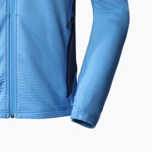 Felpa da trekking da uomo The North Face AO Full Zip Hoodie super sonic blue/shady blue