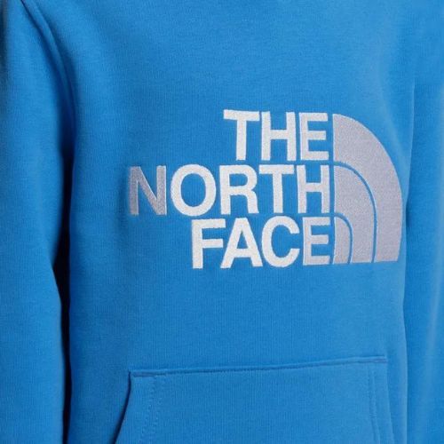 The North Face Drew Peak P/O Hoodie felpa da trekking per bambini blu super sonico