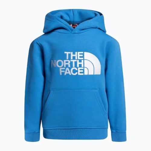 The North Face Drew Peak P/O Hoodie felpa da trekking per bambini blu super sonico