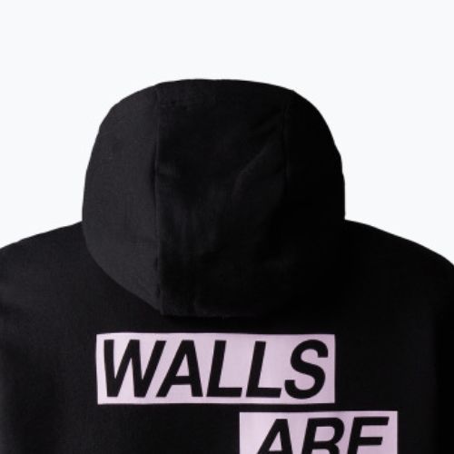 Felpa da trekking da donna The North Face Outdoor Graphic Hoodie Nero chiaro