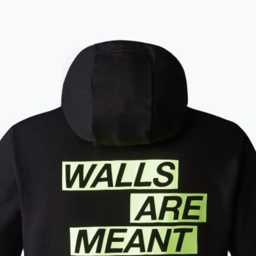 Felpa da trekking da uomo The North Face Outdoor Graphic Hoodie Nero chiaro