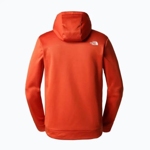 Felpa da trekking da uomo The North Face Reaxion Fleece P/O Hoodie bronzo rustico/grigio asfalto