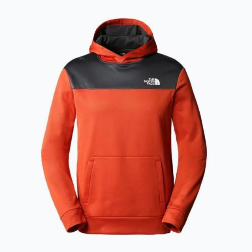 Felpa da trekking da uomo The North Face Reaxion Fleece P/O Hoodie bronzo rustico/grigio asfalto