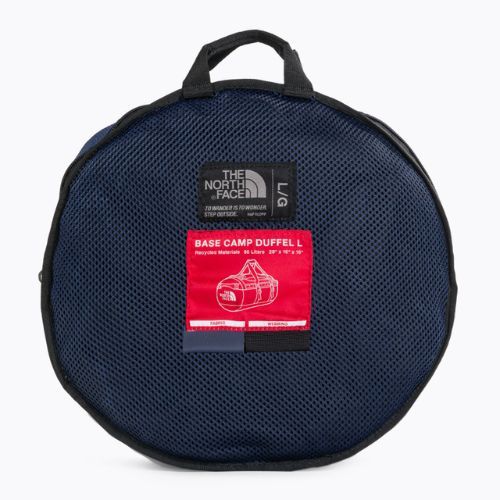 The North Face Base Camp Duffel L 95 l summit navy/nero borsa da viaggio