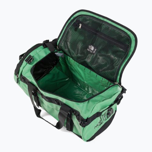 The North Face Base Camp Duffel M 71 l verde scuro/nero borsa da viaggio