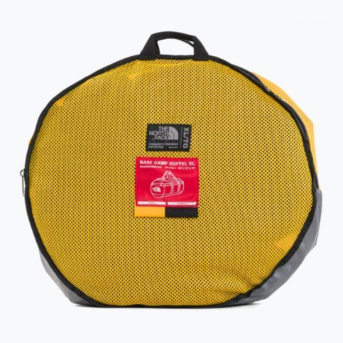 The North Face Base Camp Duffel XL 132 l borsa da viaggio Summit Gold/Nero