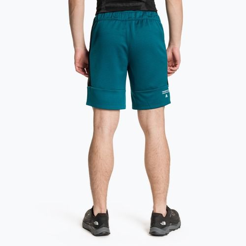 Pantaloncini da corsa da uomo The North Face MA Fleece blu corallo/nero