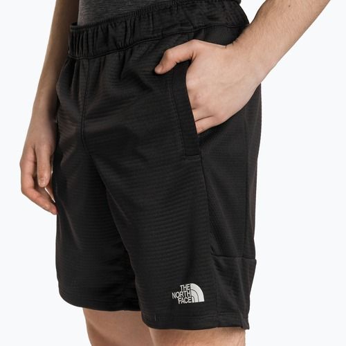 Pantaloncini da corsa da uomo The North Face MA Fleece nero