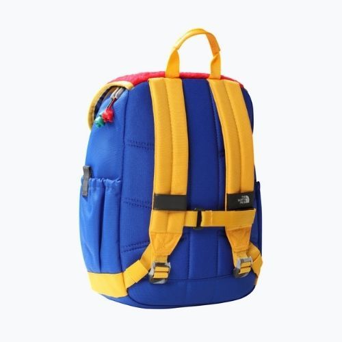 Zaino urbano per bambini The North Face Mini Explorer 10 l rosso/verde erba profonda/blu/oro cumino