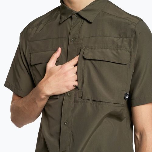 Camicia da uomo The North Face Sequoia taupe verde