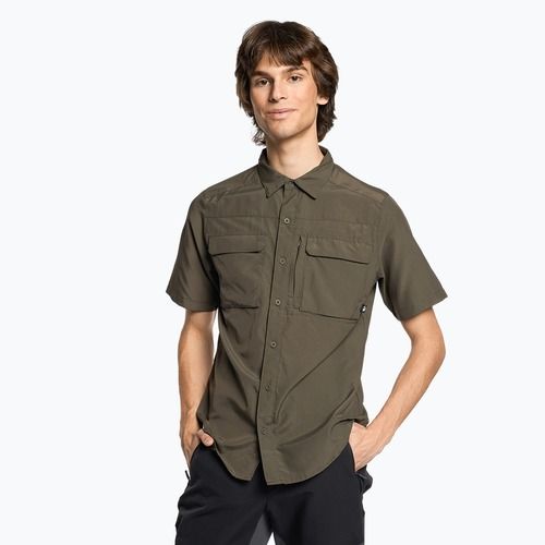 Camicia da uomo The North Face Sequoia taupe verde