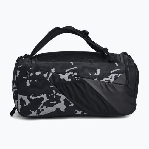 Under Armour Contain Duo Duffle M 50 l borsa da allenamento nero/nero/oro metallizzato