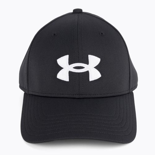 Berretto da baseball Under Armour Blitzing Adj bianco/nero da uomo