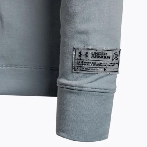 Under Armour Summit Knit Hoodie - Felpa con cappuccio da porto blu/nero