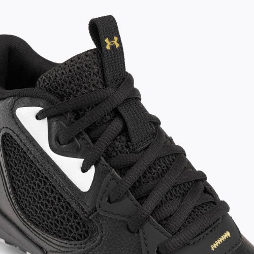 Under Armour GS Lockdown 6 scarpe da basket per bambini nero/nero/oro metallizzato