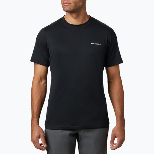 Columbia Zero Rules - Camicia da trekking da uomo, nero