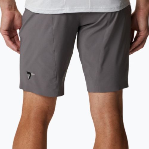 Pantaloncini da trekking Columbia Titan Pass city grey da uomo