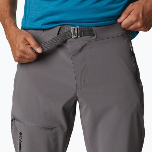 Pantaloni da trekking Columbia Titan Pass city grigio per uomo