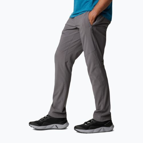 Pantaloni da trekking Columbia Titan Pass city grigio per uomo