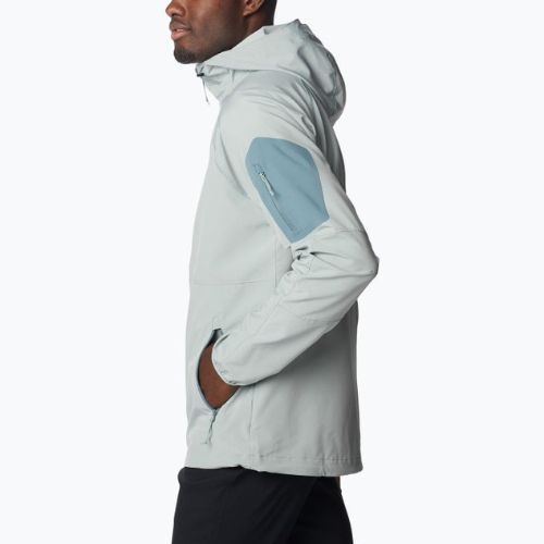 Giacca Softshell con cappuccio Columbia Tall Heights Uomo niagara