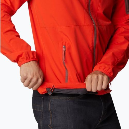 Giacca Columbia Tall Heights con cappuccio Softshell spicy da uomo
