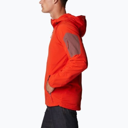 Giacca Columbia Tall Heights con cappuccio Softshell spicy da uomo