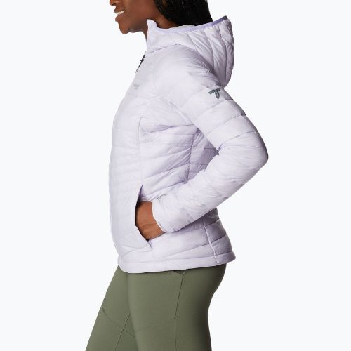Columbia donna Platinum Peak Piumino con cappuccio tinta viola