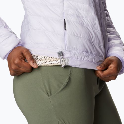 Columbia donna Platinum Peak Piumino con cappuccio tinta viola