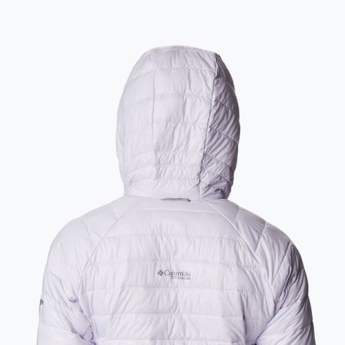 Columbia donna Platinum Peak Piumino con cappuccio tinta viola