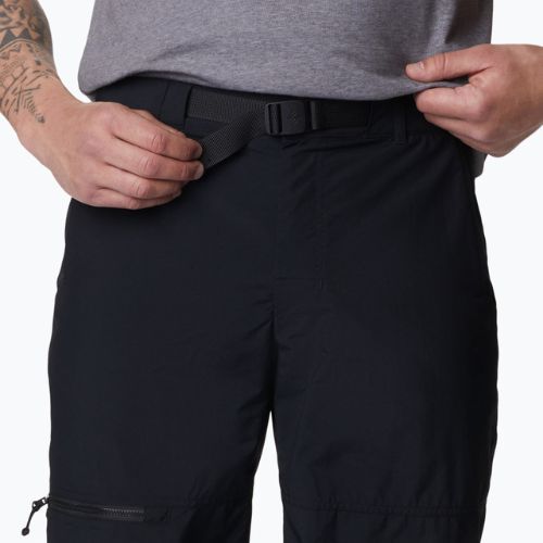 Pantaloncini da trekking Columbia Summerdry Belted da uomo, nero