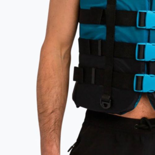 Gilet di salvataggio JOBE con 4 fibbie, verde acqua
