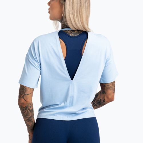 Camicia da allenamento donna Gym Glamour V blu