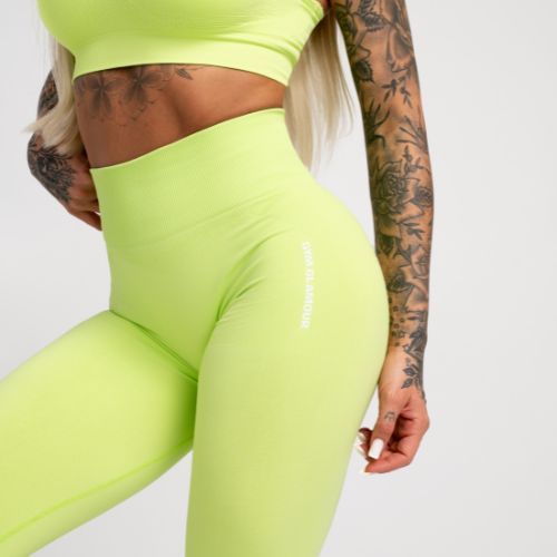 Leggings da allenamento da donna Gym Glamour Compress apple