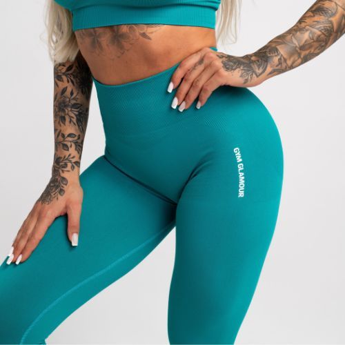 Leggings da allenamento donna Gym Glamour Compress juicy jungle