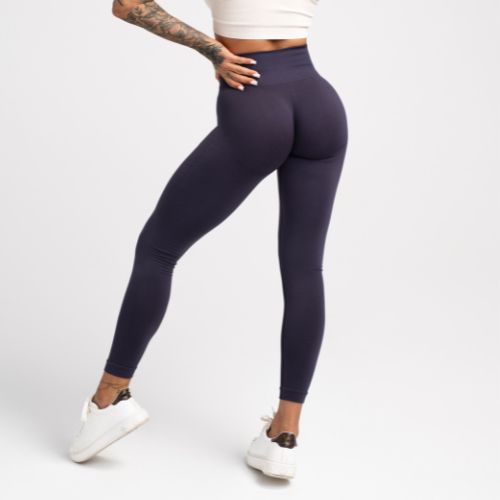 Leggings da allenamento da donna Gym Glamour Flexible eclipse