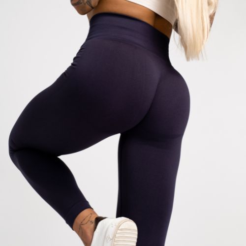 Leggings da allenamento da donna Gym Glamour Flexible eclipse