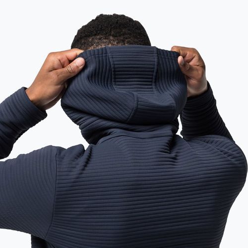 Jack Wolfskin Modesto Uomo Giacca da trekking con cappuccio nero