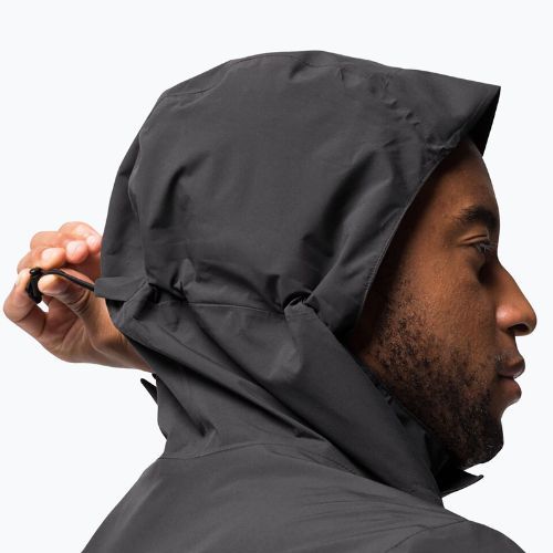 Giacca da pioggia Mainkai phantom da uomo di Jack Wolfskin