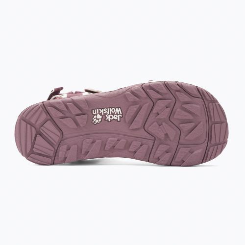 Sandali da trekking per bambini Jack Wolfskin Seven Seas 3 ash mauve
