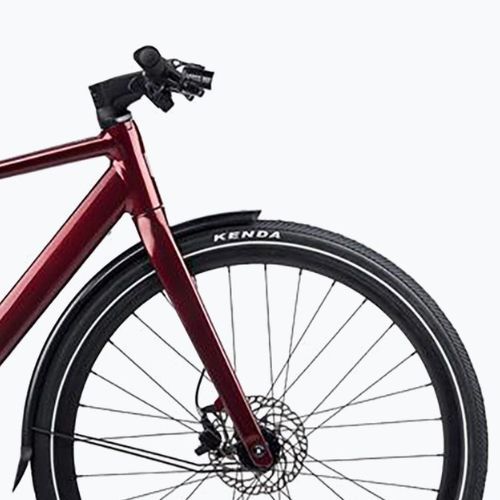 Orbea Vibe H30 EQ 36V 6.9Ah 248Wh 2022 rosso scuro metallizzato bici elettrica