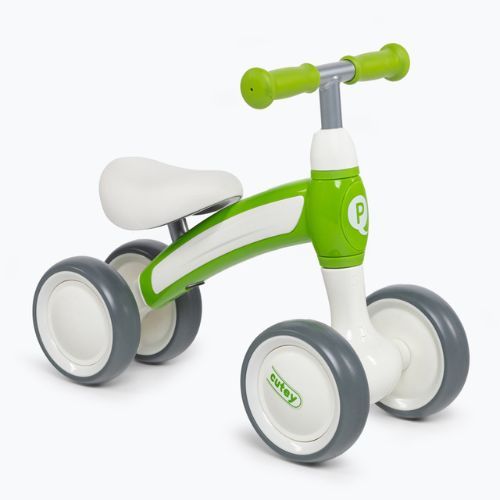Qplay Cutey bicicletta da fondo a quattro ruote di colore verde