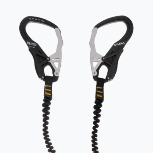 Salewa Via Ferrata Ergo Core nero/giallo Longline