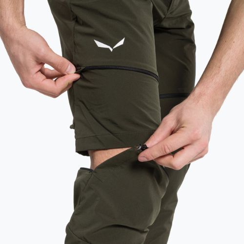 Pantaloni da trekking da uomo Salewa Pedroc 2 DST 2/1 oliva scuro