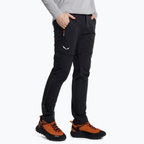 Pantaloni da trekking da uomo Salewa Pedroc 2 DST 2/1 nero out/0910