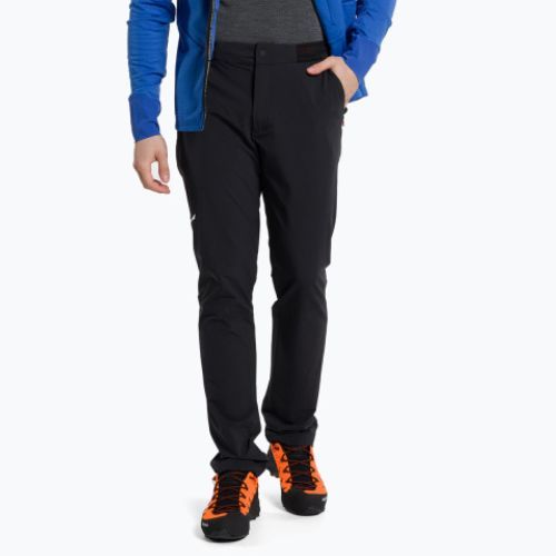 Pantaloni da trekking da uomo Salewa Pedroc 4 DST Reg nero out