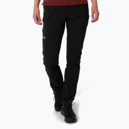 Pantaloni da trekking da donna Salewa Pedroc 4 DST Reg black out