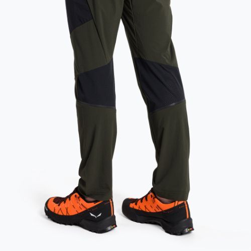 Pantaloni da trekking da uomo Salewa Pedroc 2 DST Light oliva scuro