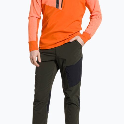 Pantaloni da trekking da uomo Salewa Pedroc 2 DST Light oliva scuro