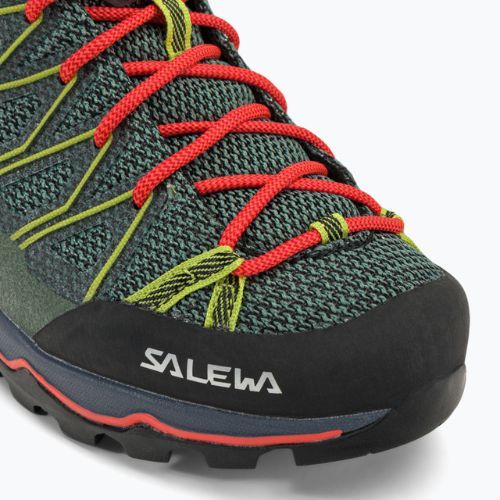 Salewa stivali da trekking da donna MTN Trainer Lite GTX verde feld/corallo fluo