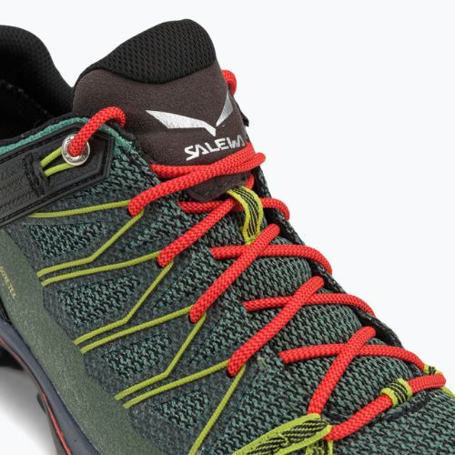 Salewa stivali da trekking da donna MTN Trainer Lite GTX verde feld/corallo fluo